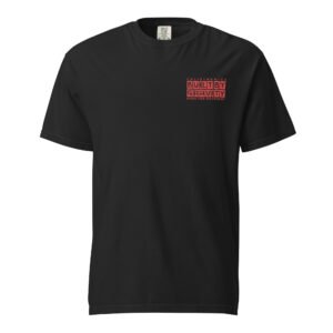 unisex garment dyed heavyweight t shirt