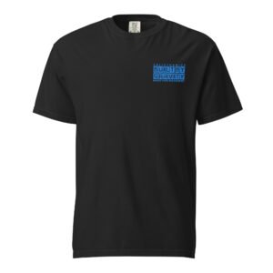 unisex garment dyed heavyweight t shirt